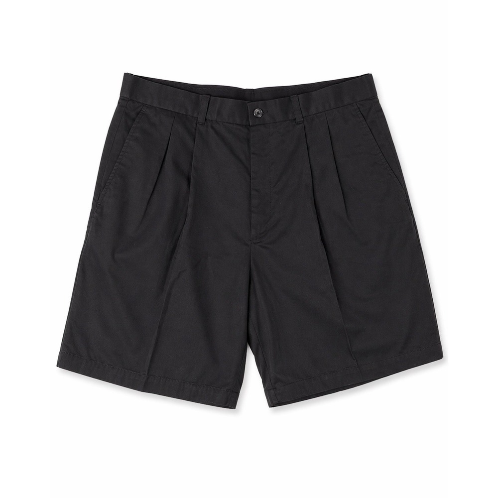 Perry Ellis Portfolio Men's Black Dress Shorts Size 38 Polyester Golf Casual